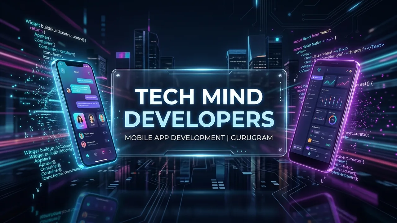 Best Mobile App Development Company in Gurugram - Tech Mind Developers