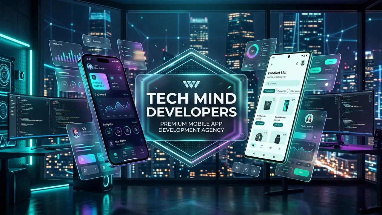 Best Mobile App Development Company in Noida - Tech Mind Developers