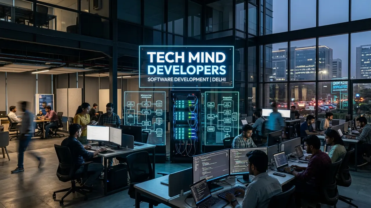 Best Software Development Company in Delhi - Tech Mind Developers