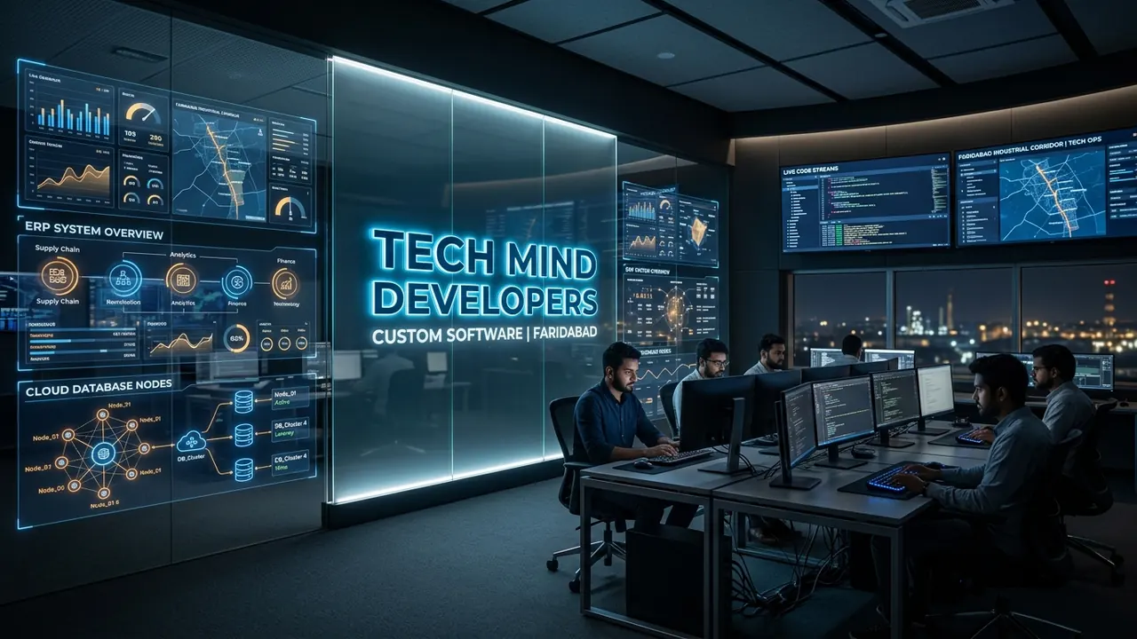 Best Software Development Company in Faridabad - Tech Mind Developers