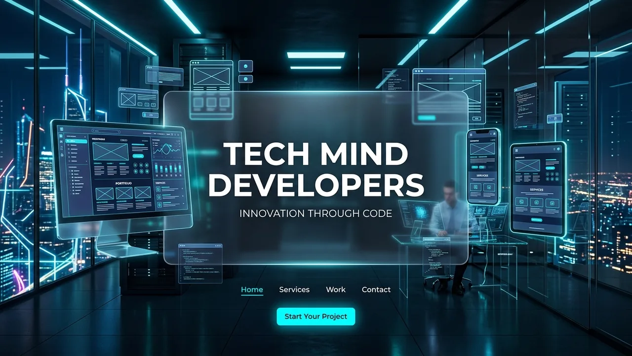 Best Website Design and Development Company in Noida - Tech Mind Developers