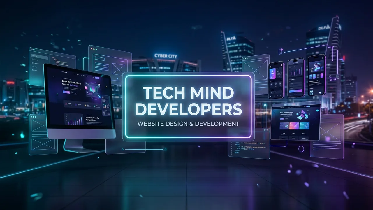 Top 10 Website Development Companies in Gurugram - Tech Mind Developers