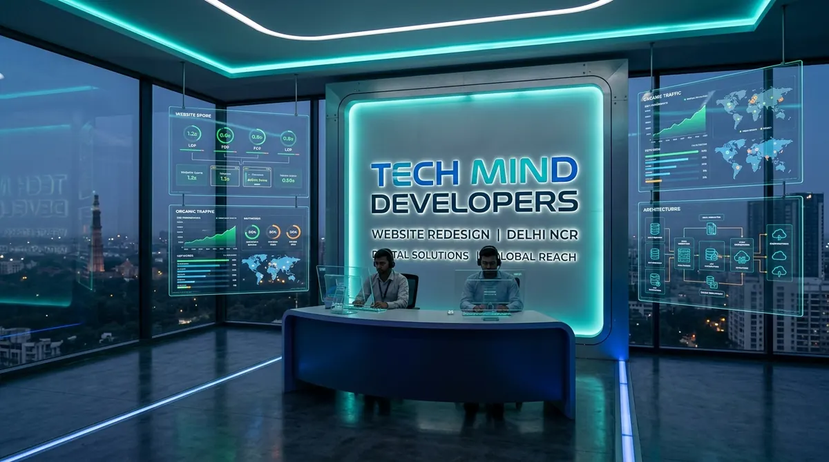 Website Redesign Company in Delhi NCR - Tech Mind Developers