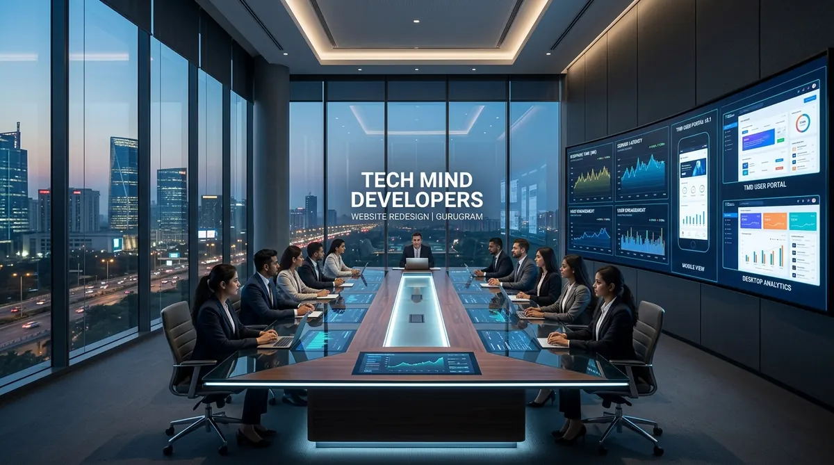 Website Redesign Company in Gurugram - Tech Mind Developers