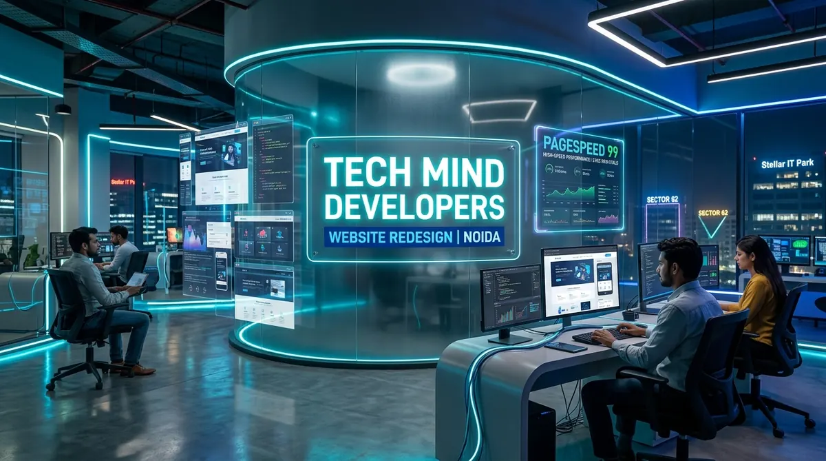 Website Redesign Company in Noida - Tech Mind Developers