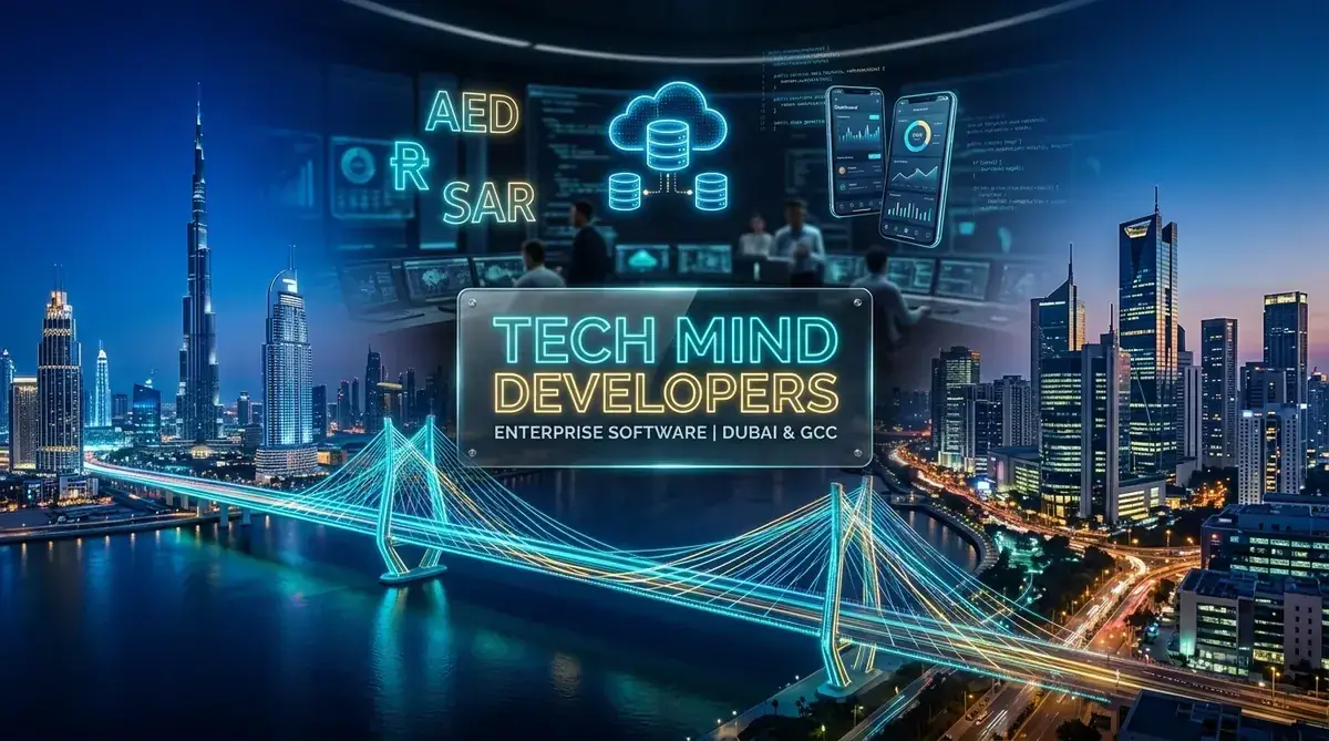 Why Dubai and Gulf Businesses Hire Indian Software Developers - Tech Mind Developers